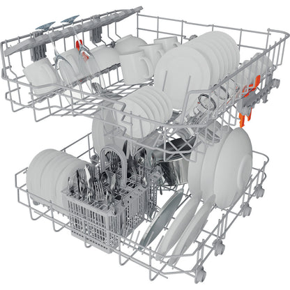 Hotpoint H2F HL626 X UK Freestanding 14 Place Settings Dishwasher