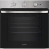 IO232HXUK - Single Static Oven - Eco Cleaning - 71L With 3 Dial With Timer And A Energy In Stainless Steel