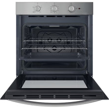 Load image into Gallery viewer, IO232HXUK - Single Static Oven - Eco Cleaning - 71L With 3 Dial With Timer And A Energy In Stainless Steel
