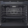 IO232HBUK - Single Static Oven - Eco Cleaning - Static Oven - 71L With 3 Dial With Timer And A Energy In Black