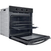 IO232HBUK - Single Static Oven - Eco Cleaning - Static Oven - 71L With 3 Dial With Timer And A Energy In Black