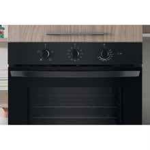 Load image into Gallery viewer, IO232HBUK - Single Static Oven - Eco Cleaning - Static Oven - 71L With 3 Dial With Timer And A Energy In Black
