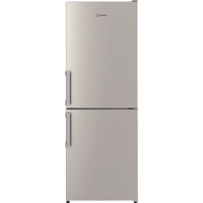 Indesit IB55532SUK 55cm Low Frost Freestanding fridge freezer - Silver