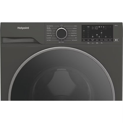 Hotpoint HBD8680GANTISTAINUK AntiStain 8kg Wash 6kg Dry Washer Dryer with PetHairCare