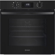 Load image into Gallery viewer, IO253BUK - Turn&amp;Go Single Fan Oven - Enamel Coating - - 66L With 2 Dial, Digital Display Timer And A Energy In Black
