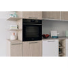 IO253BUK - Turn&Go Single Fan Oven - Enamel Coating - - 66L With 2 Dial, Digital Display Timer And A Energy In Black