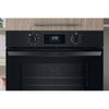 IO253BUK - Turn&Go Single Fan Oven - Enamel Coating - - 66L With 2 Dial, Digital Display Timer And A Energy In Black