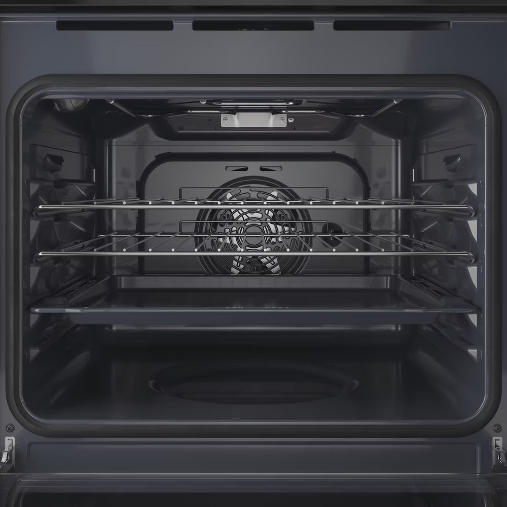 IO253BUK - Turn&Go Single Fan Oven - Enamel Coating - - 66L With 2 Dial, Digital Display Timer And A Energy In Black