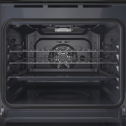 IO253BUK - Turn&Go Single Fan Oven - Enamel Coating - - 66L With 2 Dial, Digital Display Timer And A Energy In Black