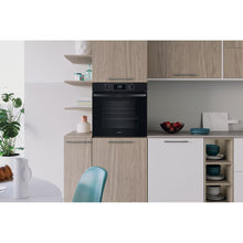Load image into Gallery viewer, IO253BUK - Turn&amp;Go Single Fan Oven - Enamel Coating - - 66L With 2 Dial, Digital Display Timer And A Energy In Black
