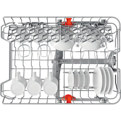 Hotpoint Slimline HF9E 1B19 S UK Freestanding Dishwasher - Silver