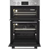 Hotpoint DIH82D1IX Built In Double Fan Oven with Telescopic Shelf