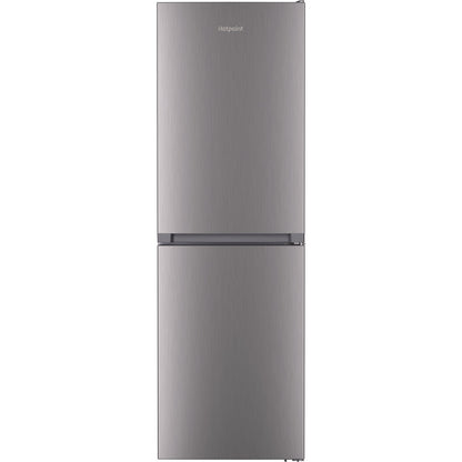 Hotpoint HBTNF60182XUK 60cm 50/50 INOX fridge freezer: frost free