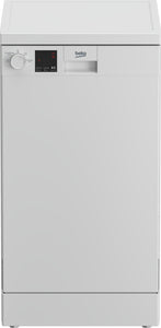 Beko DVS04X20W Slimline Dishwasher - White - 10 Place Settings