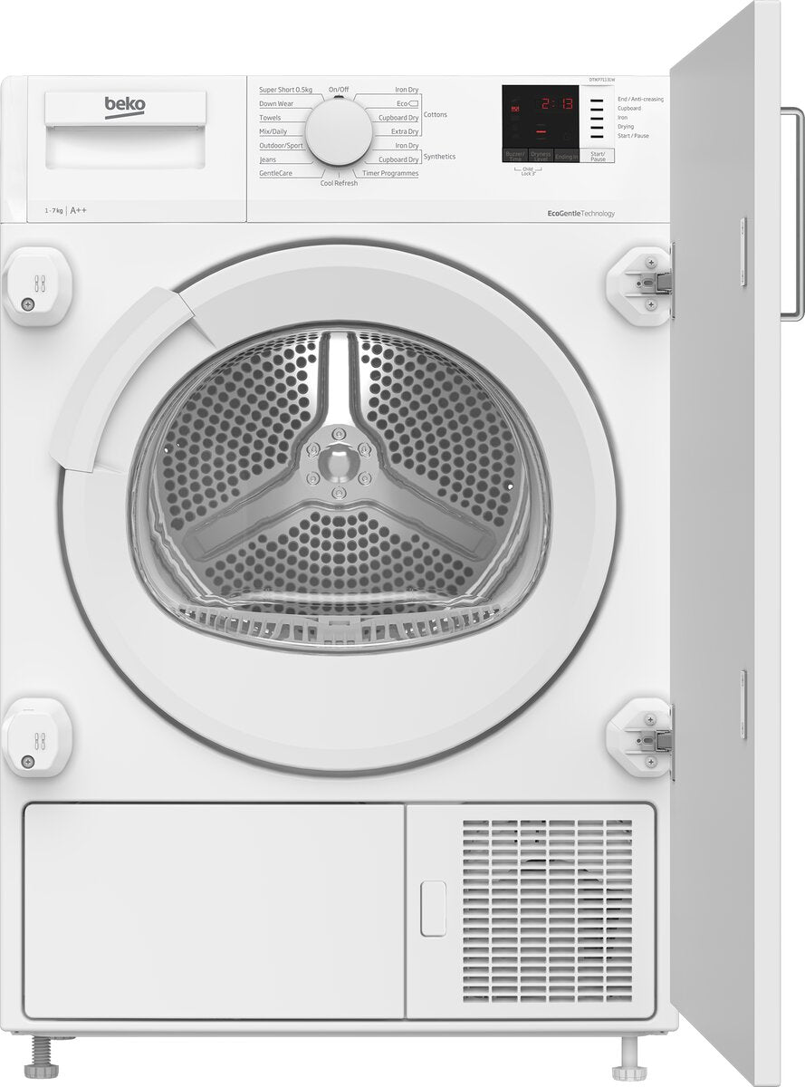 Beko  DTIKP71131 7kg Integrated Heat Pump Tumble Dryer