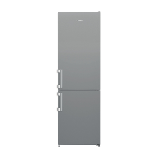 INDESIT - IKNS1261S4UK - Low Frost 60/40 Fridge Freezer - Silver - 54CM - 262L