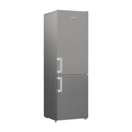 INDESIT - IKNS1261S4UK - Low Frost 60/40 Fridge Freezer - Silver - 54CM - 262L
