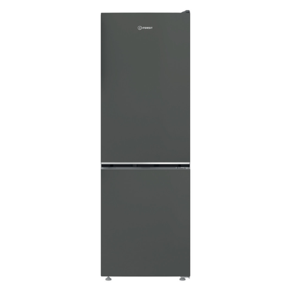 INDESIT - INK21411G4UK - Total No Frost 60/40 Fridge Freezer - Silver - 59.5CM - 301L