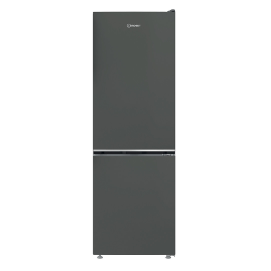 INDESIT - INK21411G4UK - Total No Frost 60/40 Fridge Freezer - Silver - 59.5CM - 301L