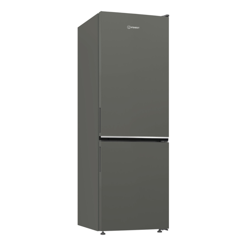 INDESIT - INK21411G4UK - Total No Frost 60/40 Fridge Freezer - Silver - 59.5CM - 301L