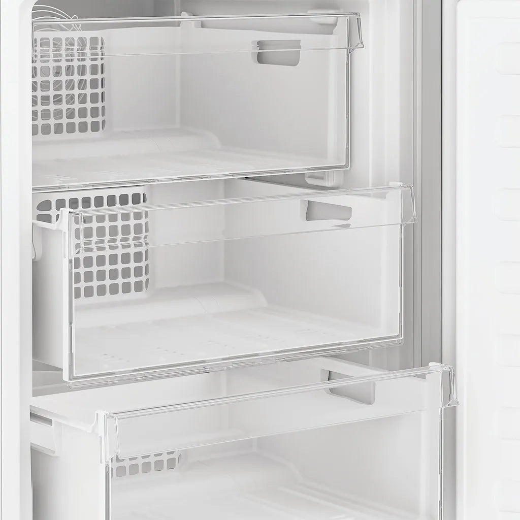 Indesit IKNH1261S4UK Low Frost Fridge Freezer - Silver