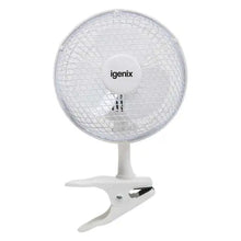 Load image into Gallery viewer, Igenix DF0006 6" Inch Clip Fan White
