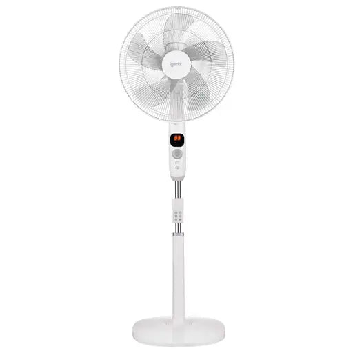 Igenix DF1670 16 Inch Remote Control Solid Base Pedestal Fan