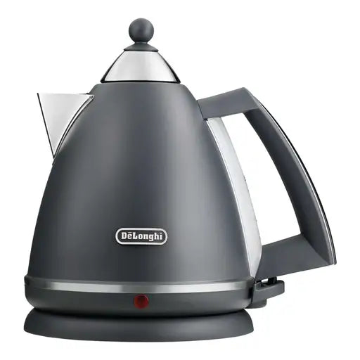 DeLonghi KBX3016GY Argento Flora Tactile Grey Kettle