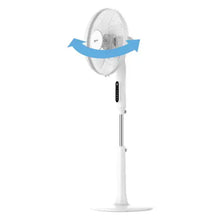 Load image into Gallery viewer, Igenix IGFD2016W 16 Inch Digital Control Solid Base Pedestal Fan

