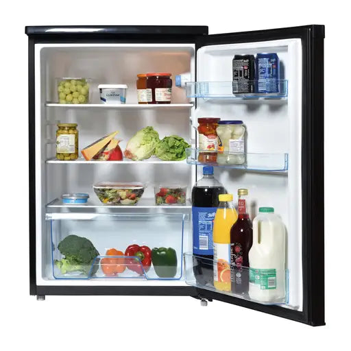 Statesman  L255B 55cm Under Counter Larder Fridge Black