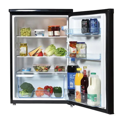 Statesman  L255B 55cm Under Counter Larder Fridge Black
