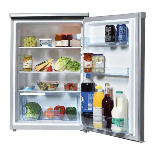 Statesman  55cm Under Counter Larder Fridge Silver - L255S