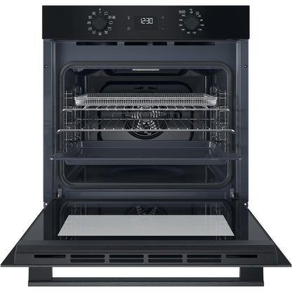 Hotpoint - HO458CFBUK Class 2 Single Fan Oven - Catalytic Liners - Multifunction 8 - 71L - In Black