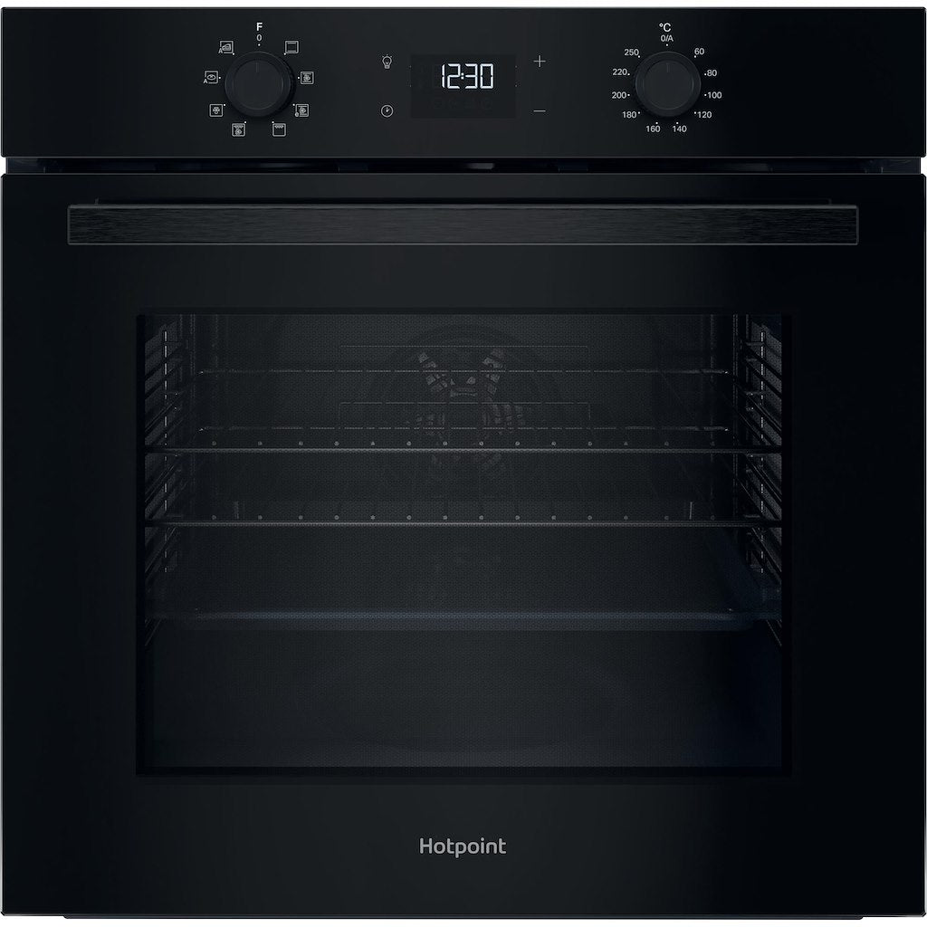 Hotpoint - HO455CBUK  - Class 2 Single Fan Oven - 71L in Black