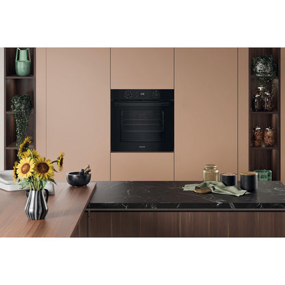 Hotpoint - HO455CBUK  - Class 2 Single Fan Oven - 71L in Black