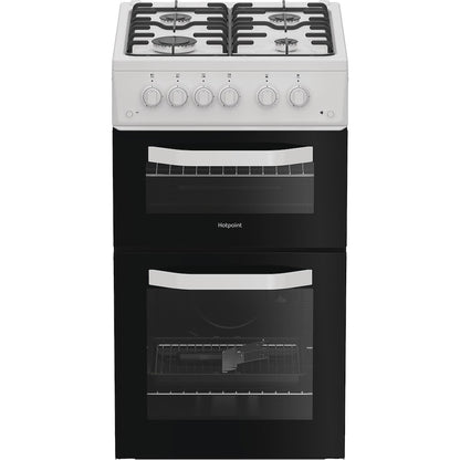 Hotpoint HTG5GCW Freestanding 50cm Gas Cooker – White