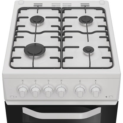 Hotpoint HTG5GCW Freestanding 50cm Gas Cooker – White