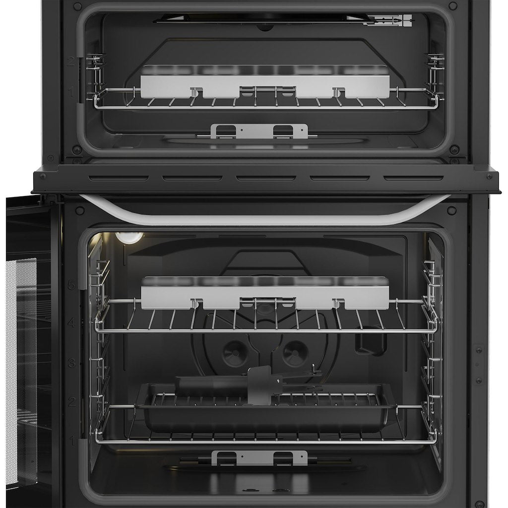 Hotpoint HDG6GDCW Freestanding 60cm Gas Double Cooker – White