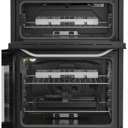 Hotpoint HDG6GDCW Freestanding 60cm Gas Double Cooker – White