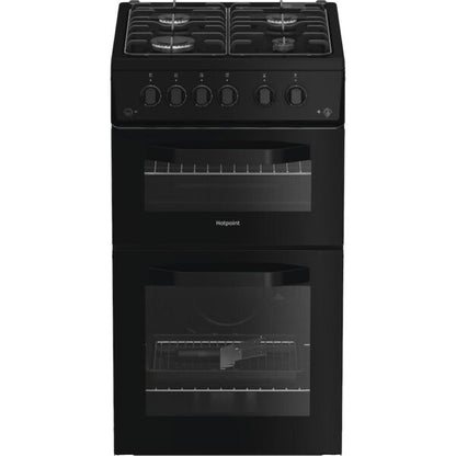 Hotpoint HTG5GCB Freestanding 50cm Gas Cooker – Black