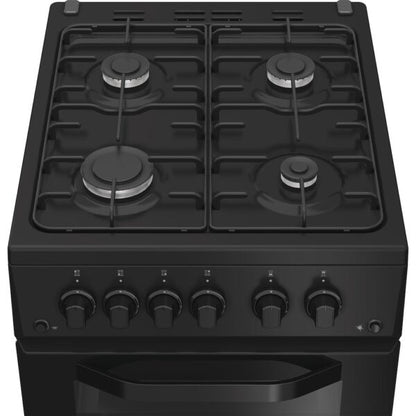 Hotpoint HTG5GCB Freestanding 50cm Gas Cooker – Black