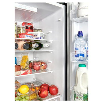 Teknix FF1860B/E Black 60cm 308Lt  Fridge Freezer, Total No Frost