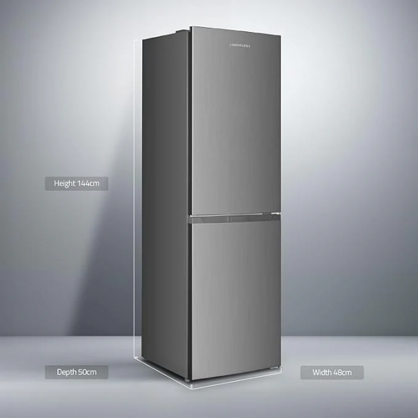 Cookology CFF1425050IX/E 142 Litres 50/50 Split Freestanding Fridge-Freezer Inox