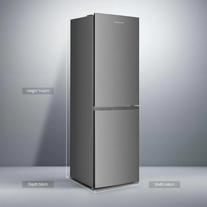 Cookology CFF1425050IX/E 142 Litres 50/50 Split Freestanding Fridge-Freezer Inox