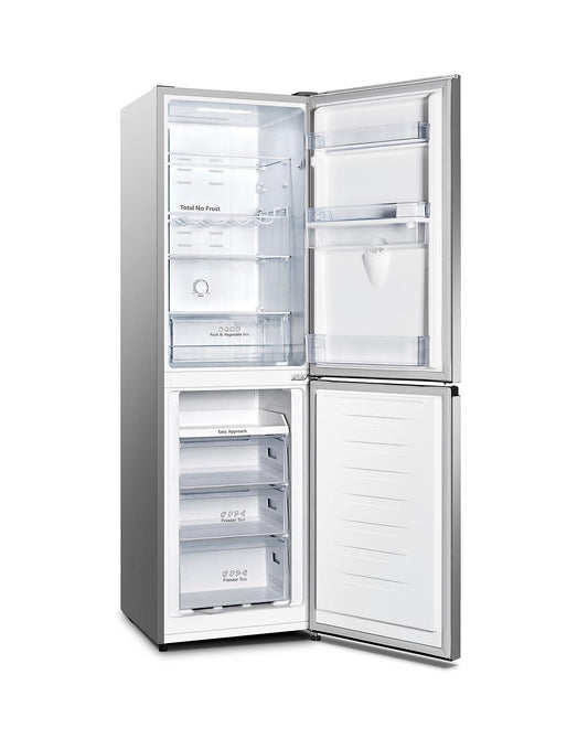 Hisense RB327N4WCE 55cm Frost Free Fridge Freezer - Silver