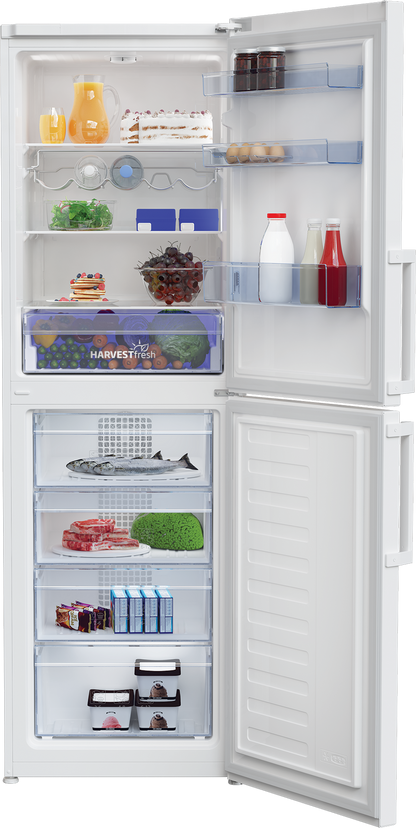 Beko CFP3691VW 60cm Fridge Freezer - White - Frost Free