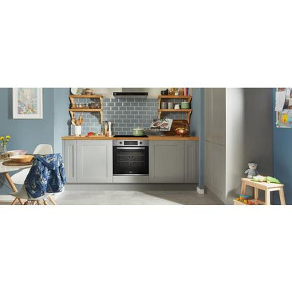 Beko CIMY91X Built In Programmable Multifunction Electric Single Oven - Stainless Steel