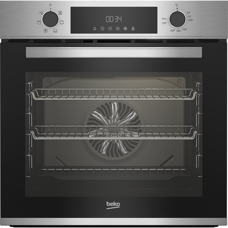 Beko CIMY91X Built In Programmable Multifunction Electric Single Oven - Stainless Steel