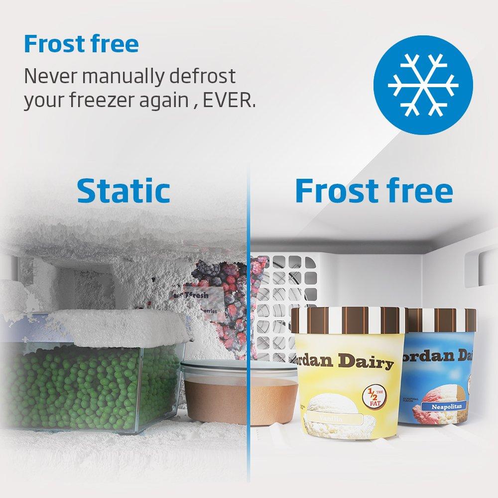 Beko FXF553W 55cm Frost Free Under Counter Freezer. White.