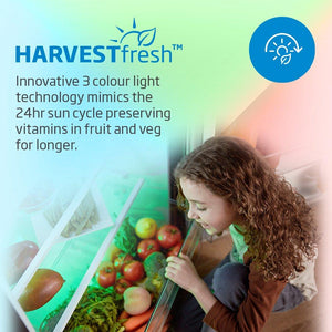 Beko CNG4582VW 54cm HarvestFresh Frost Free Fridge Freezer - White